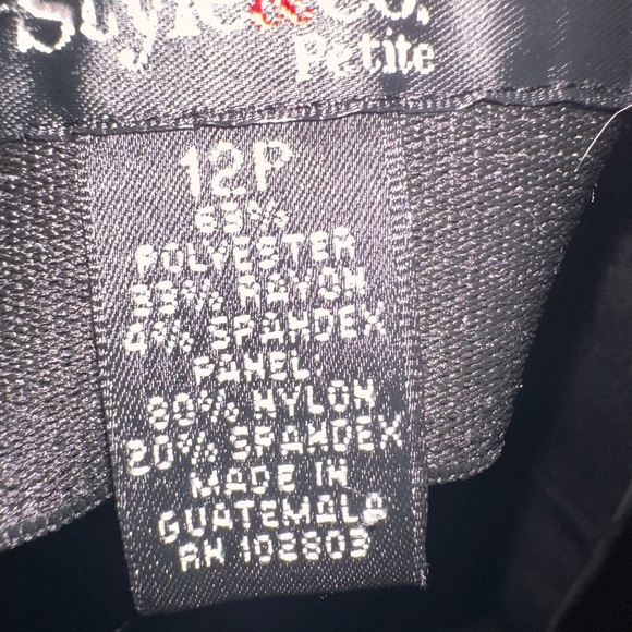 Style & Co. Dark Blue Straight Leg Women's Pants - Picture 4 of 4